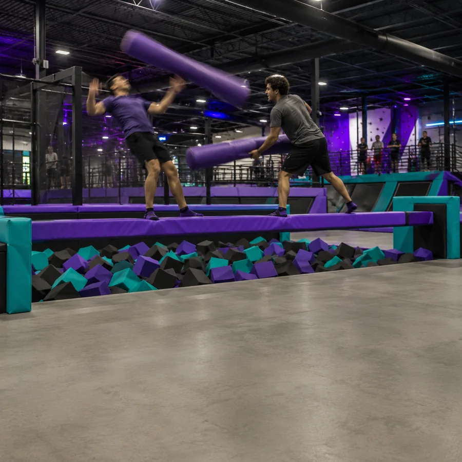Battle Beam at Arcadium Jump & Climb