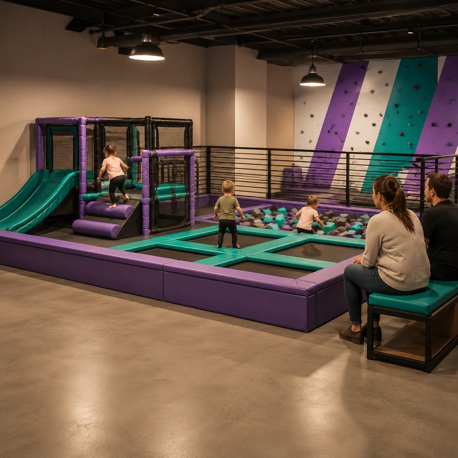 Little Leapers Zone at Arcadium Jump & Climb